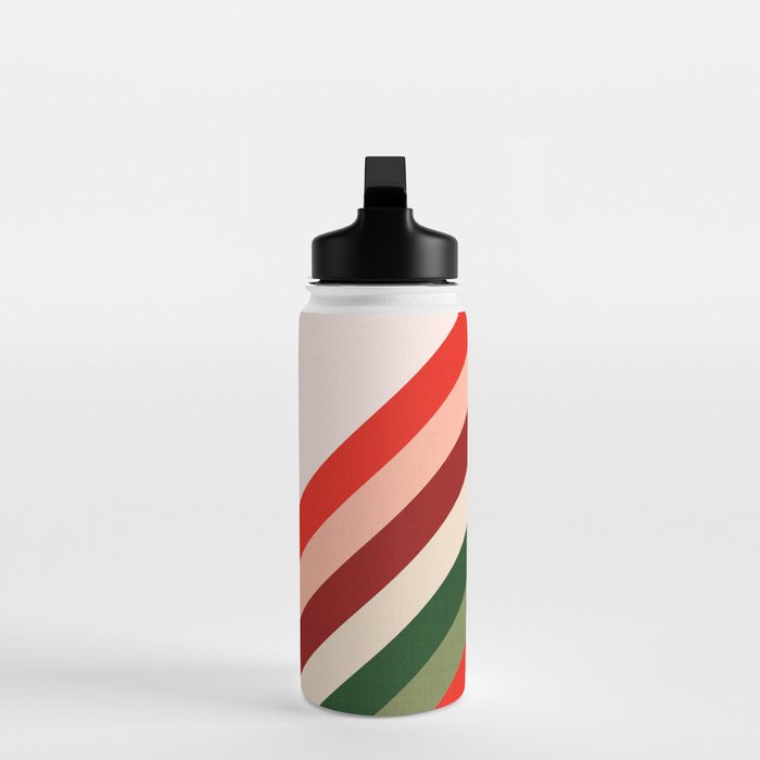 Chevron Christmas tree Water Bottle Gallery Image 3