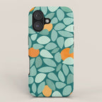 Sunny Orange Grove Abstract Pattern iPhone Case Gallery Image 1