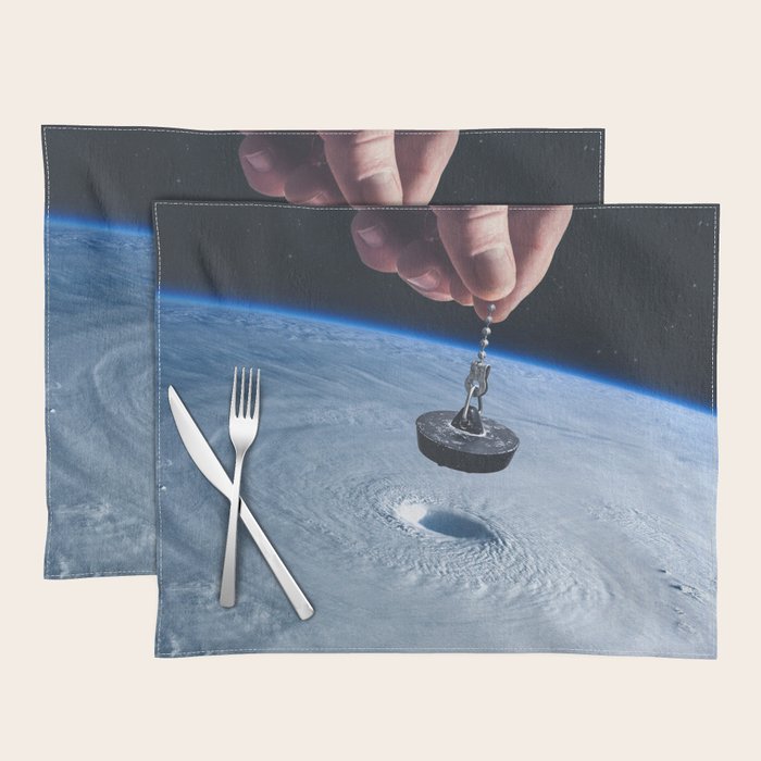 Down the drain Placemat Gallery Image 1