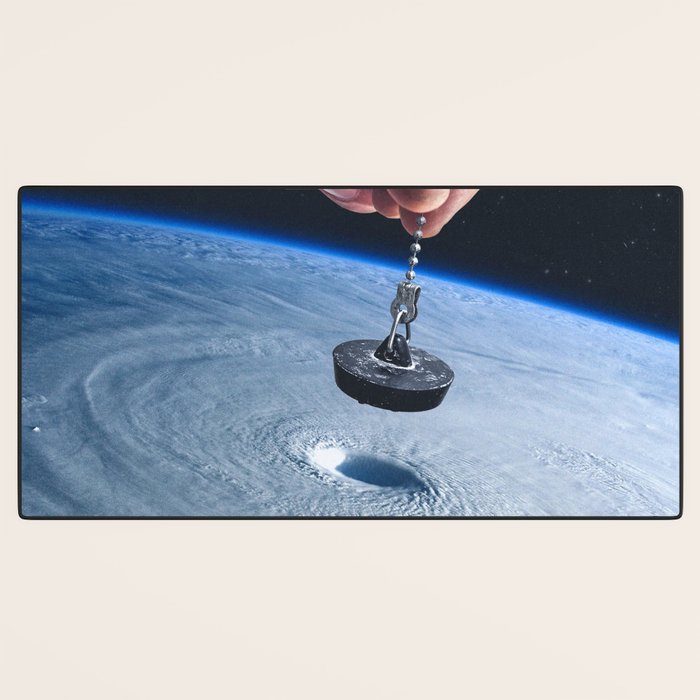 Down the drain Desk Mat Gallery Image 3