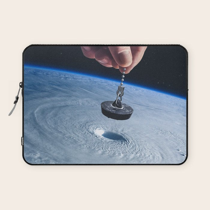 Down the drain Laptop Sleeve Gallery Image 1