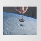Down the drain Throw Blanket Gallery Image 2