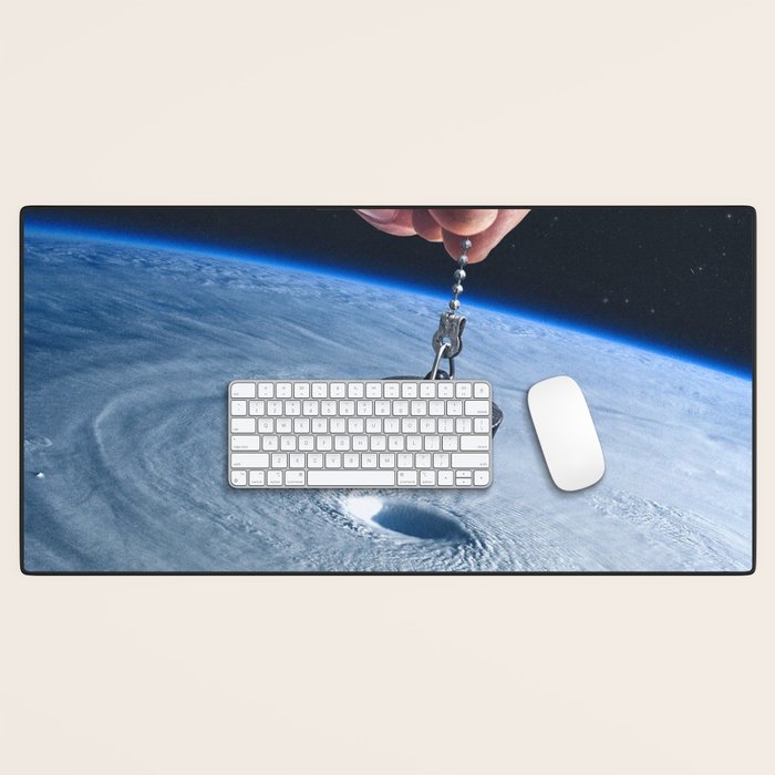 Down the drain Desk Mat Gallery Image 1