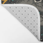 Stormy Night - Gray  Bath Mat Gallery Image 2