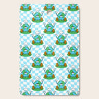 Retro earth planet cartoon pattern Cutting Board Gallery Image 1