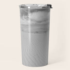 Black and white sand dunes dramatic clouds x Monohan State Park Texas Travel Mug Gallery Image 2