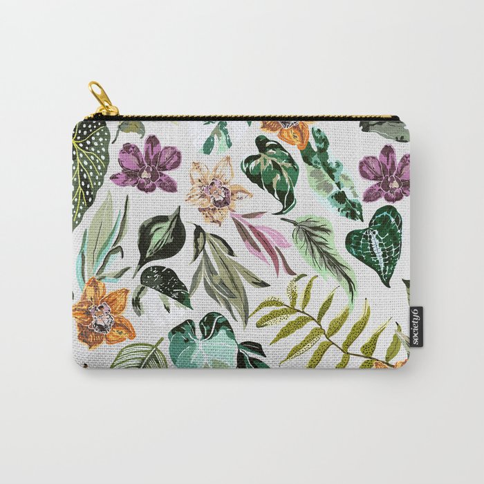 Wild colorful jungle FN7 Carry All Pouch Gallery Image 1
