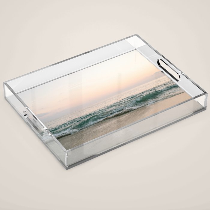 Puerto Escondido beach | Mexico travel photography Acrylic Tray Gallery Image 1