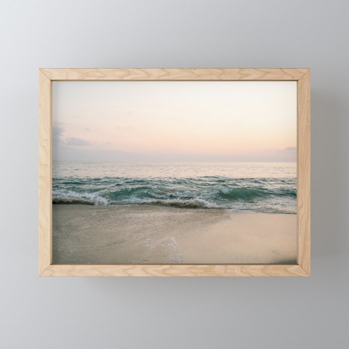Puerto Escondido beach | Mexico travel photography Mini Art Print Gallery Image 1