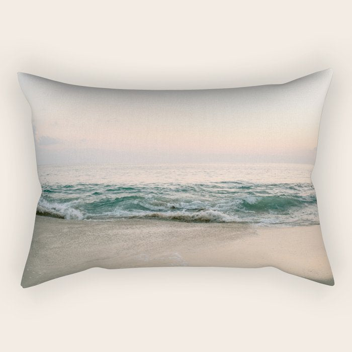 Puerto Escondido beach | Mexico travel photography Rectangular Pillow Gallery Image 2