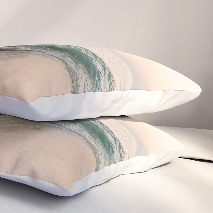 Puerto Escondido beach | Mexico travel photography Pillow Sham Gallery Image 3