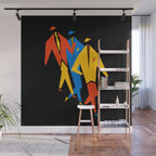 Men | Bauhaus IV: Night Black Edition Wall Mural Gallery Image 1