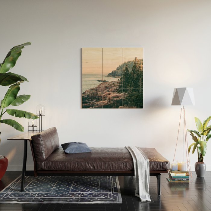 Expanding Wood Wall Art Gallery Image 2