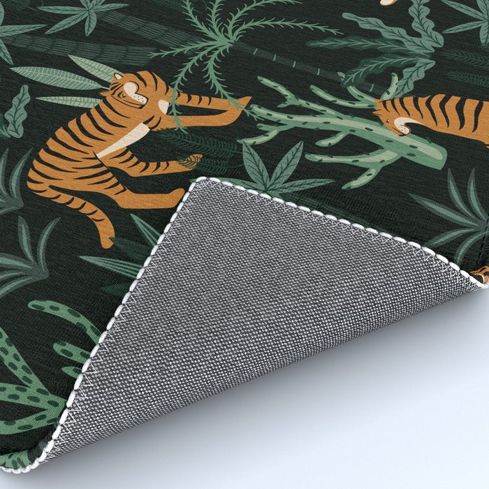 Evening Prowl, Tiger Prints Rug Gallery Image 4