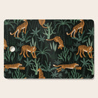 Evening Prowl, Tiger Prints Cutting Board Gallery Image 1