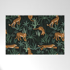 Evening Prowl, Tiger Prints Welcome Mat Gallery Image 1