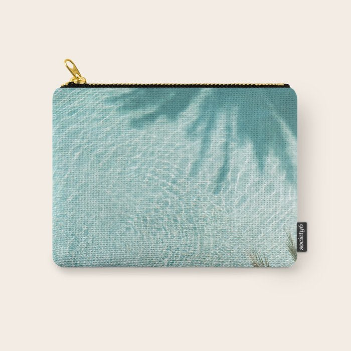 Palm Tree Pool Dream #2 #wall #art #society6 Carry All Pouch Gallery Image 1