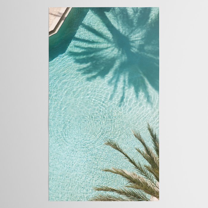 Palm Tree Pool Dream #2 #wall #art #society6 Tablecloth Gallery Image 2