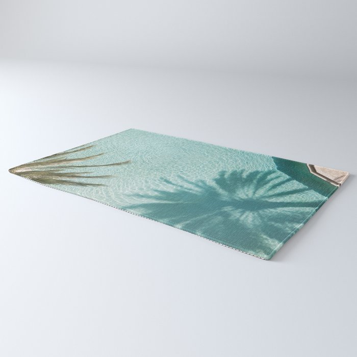 Palm Tree Pool Dream #2 #wall #art #society6 Rug Gallery Image 3