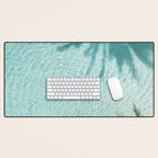 Palm Tree Pool Dream #2 #wall #art #society6 Desk Mat Gallery Image 1