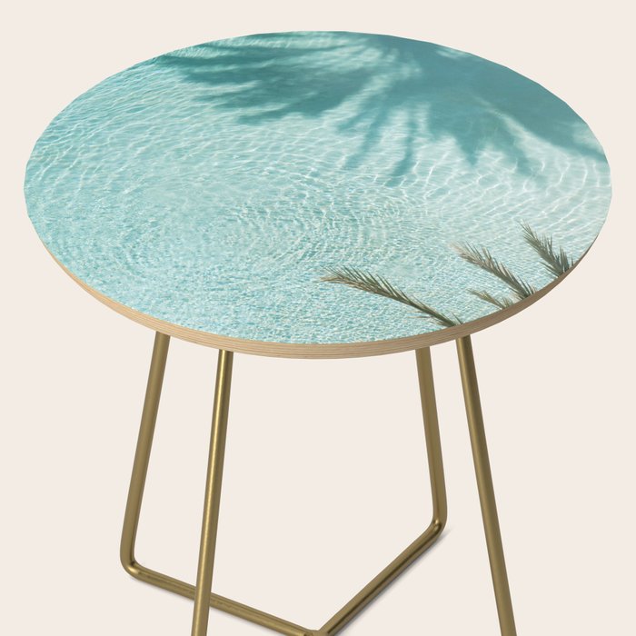 Palm Tree Pool Dream #2 #wall #art #society6 Side Table Gallery Image 2