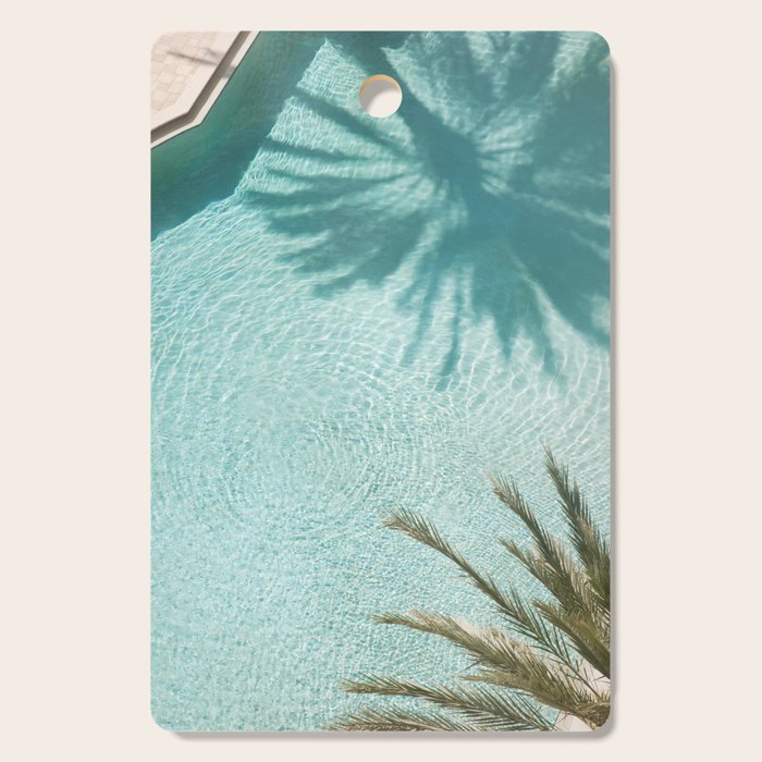 Palm Tree Pool Dream #2 #wall #art #society6 Cutting Board Gallery Image 1
