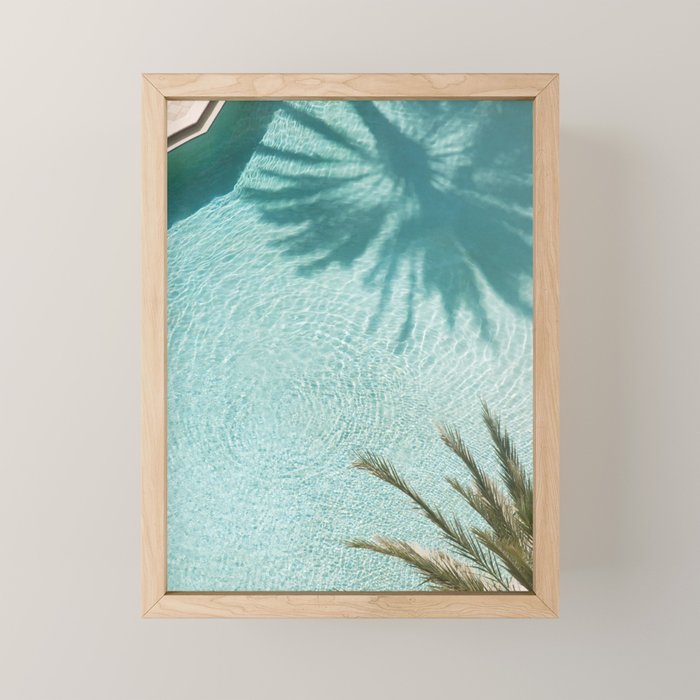 Palm Tree Pool Dream #2 #wall #art #society6 Mini Art Print Gallery Image 1
