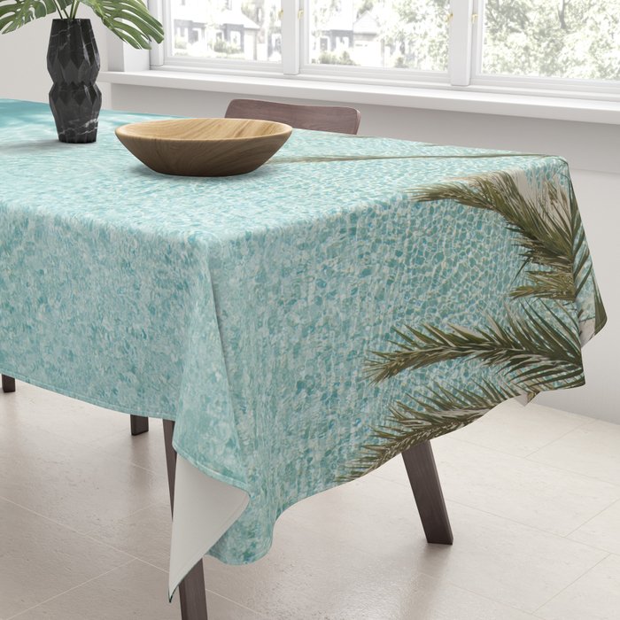 Palm Tree Pool Dream #2 #wall #art #society6 Tablecloth Gallery Image 3