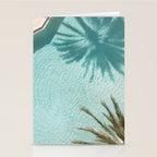 Palm Tree Pool Dream #2 #wall #art #society6 Stationery Card Gallery Image 2