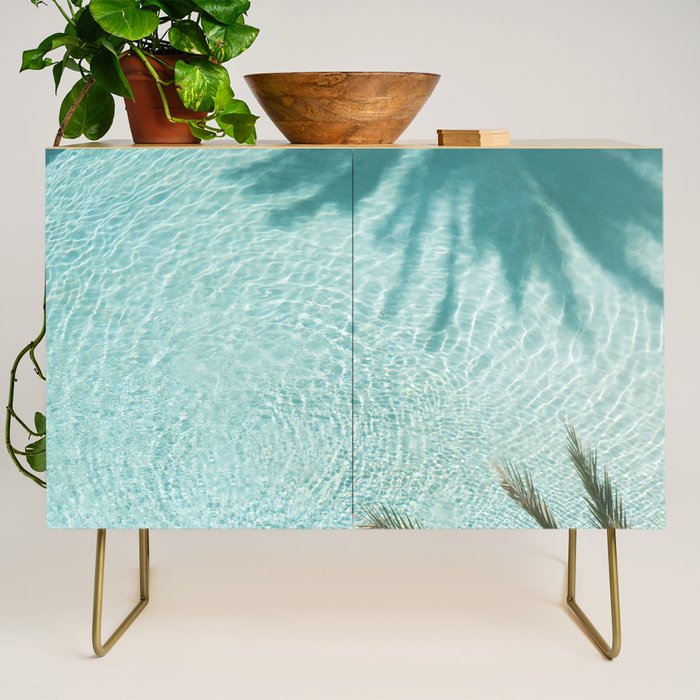 Palm Tree Pool Dream #2 #wall #art #society6 Credenza Gallery Image 1