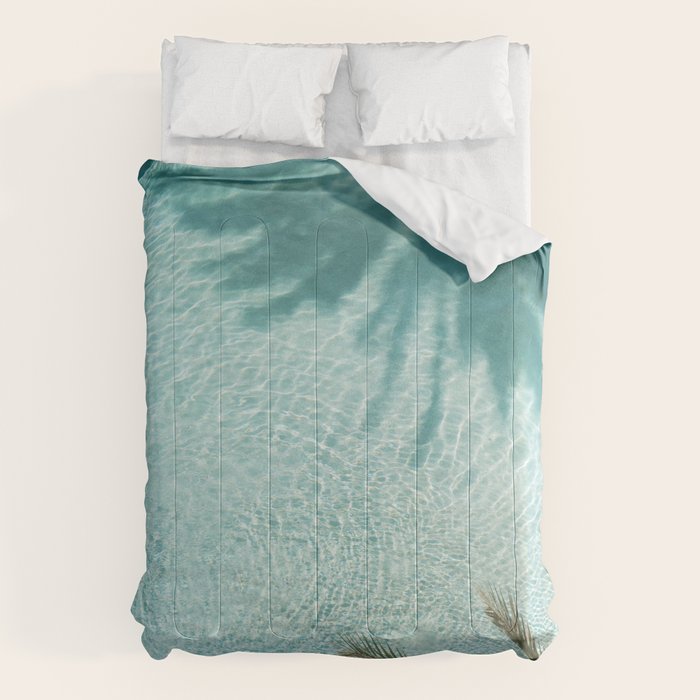Palm Tree Pool Dream #2 #wall #art #society6 Comforter Gallery Image 6