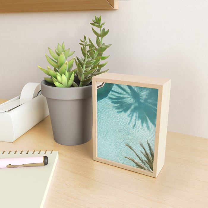 Palm Tree Pool Dream #2 #wall #art #society6 Mini Art Print Gallery Image 2