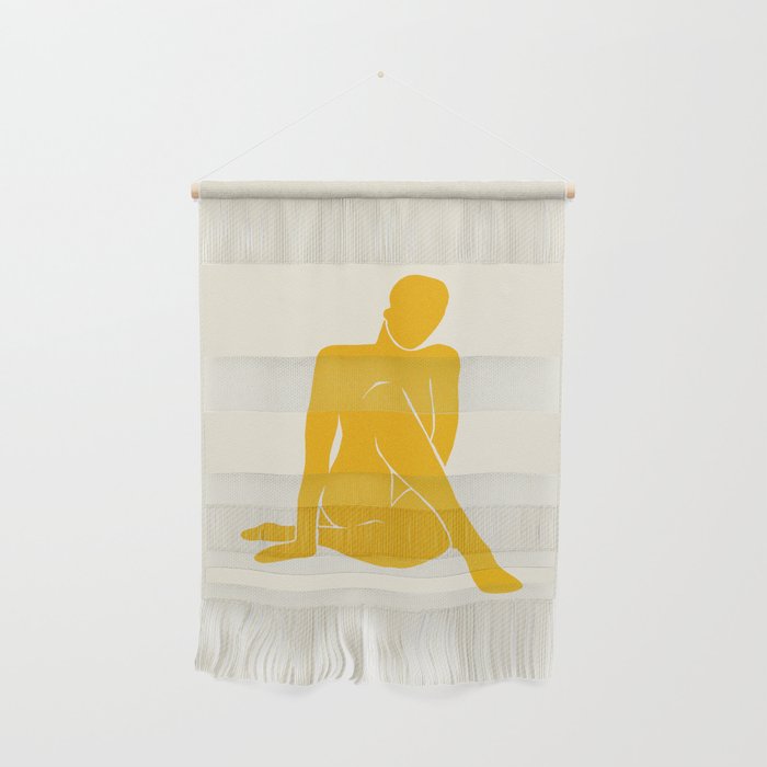 Nude III: Tulip Yellow Edition Wall Hanging Gallery Image 1