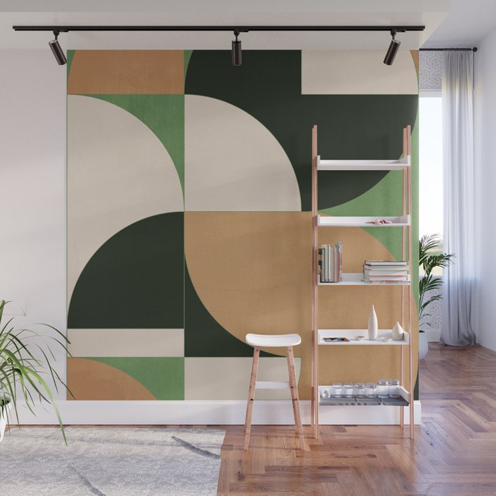 Geometric Shapes 250 Wall Mural Gallery Image 1