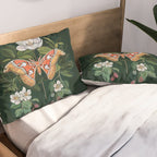 Atlas Moth Magnolia Pillow Sham Gallery Image 2
