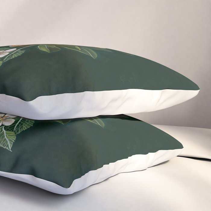 Atlas Moth Magnolia Pillow Sham Gallery Image 3