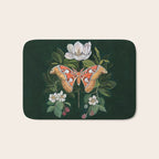 Atlas Moth Magnolia Bath Mat Gallery Image 1