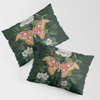 Atlas Moth Magnolia Pillow Sham Gallery Image 3