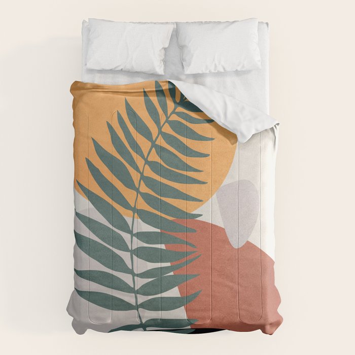 Abstract Shapes No.24 Comforter Gallery Image 6