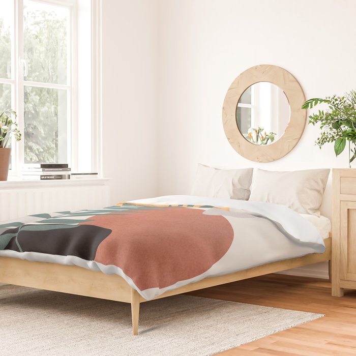 Abstract Shapes No.24 Duvet Cover Gallery Image 2