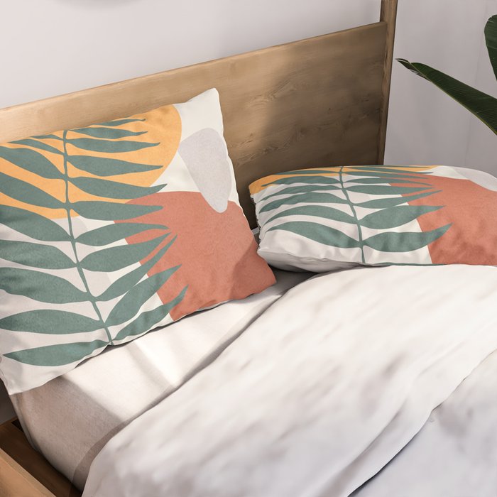 Abstract Shapes No.24 Pillow Sham Gallery Image 2