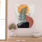 Abstract Shapes No.24 Wall Tapestry Gallery Image 2