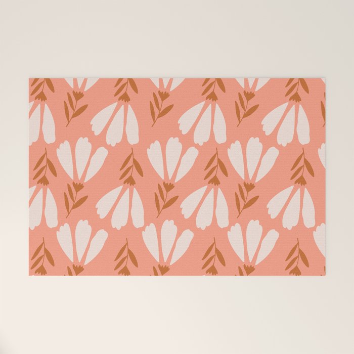 Simple Flower - Fall  Welcome Mat Gallery Image 1