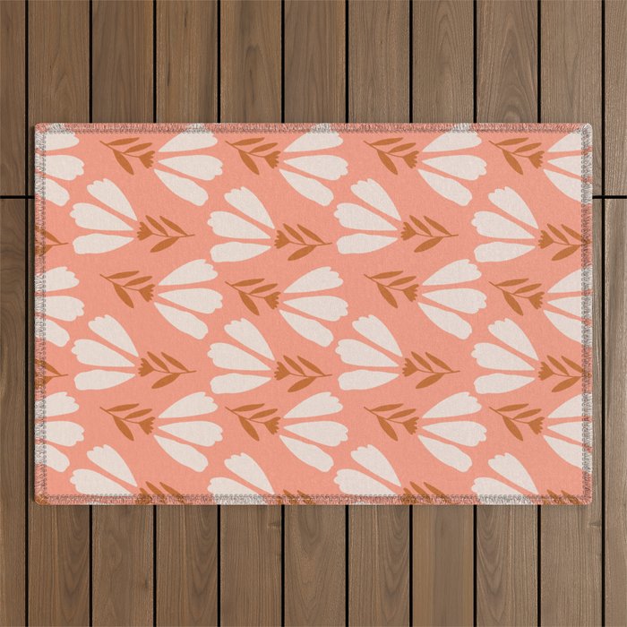 Simple Flower - Fall  Outdoor Rug Gallery Image 1