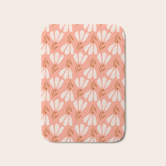 Simple Flower - Fall  Bath Mat Gallery Image 1