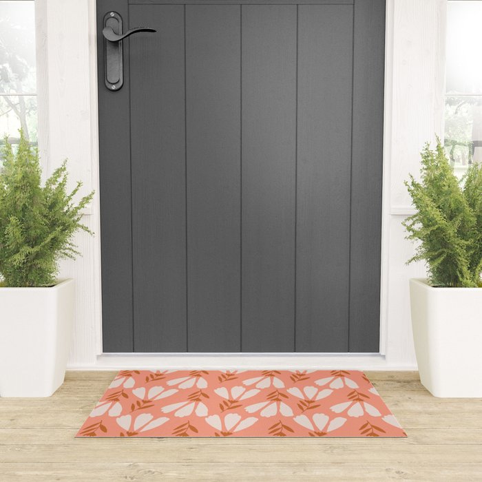 Simple Flower - Fall  Welcome Mat Gallery Image 3