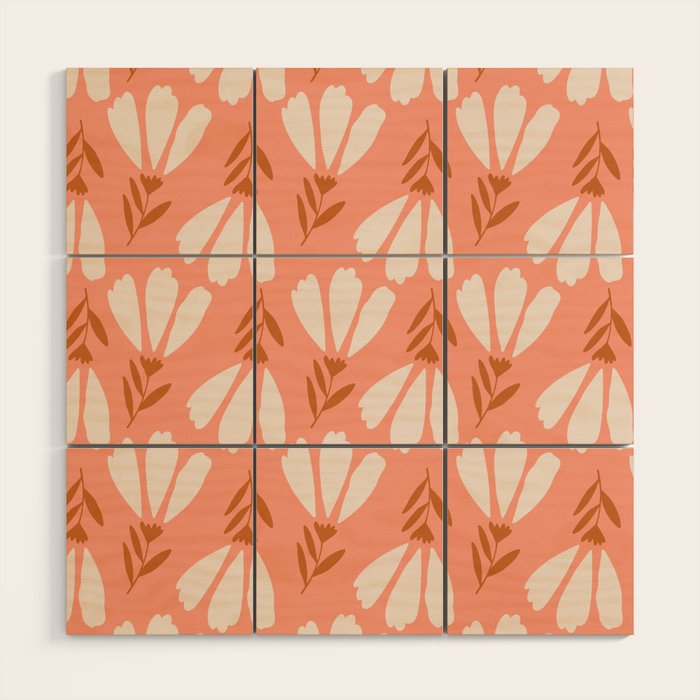 Simple Flower - Fall  Wood Wall Art Gallery Image 1