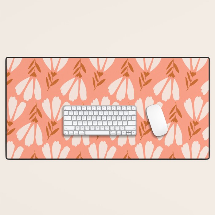 Simple Flower - Fall  Desk Mat Gallery Image 1