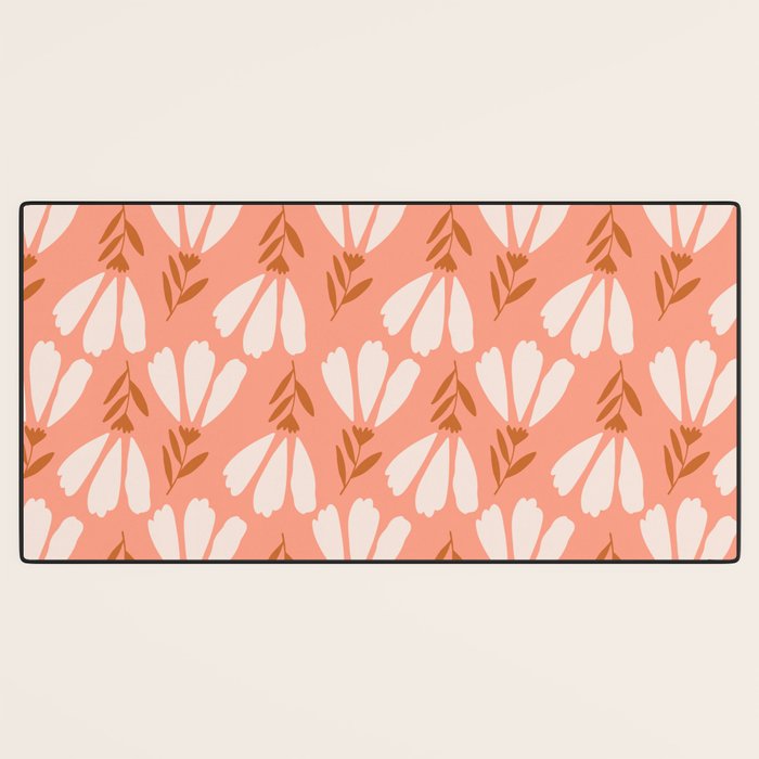 Simple Flower - Fall  Desk Mat Gallery Image 3