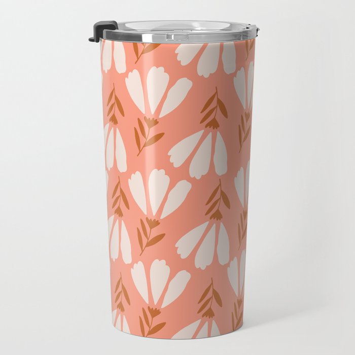 Simple Flower - Fall  Travel Mug Gallery Image 3